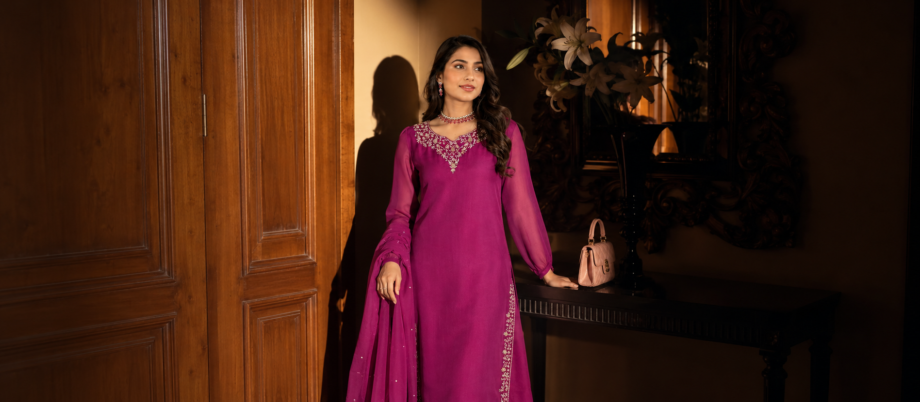 Nooraiza Wedding Formals — Imperial Magenta