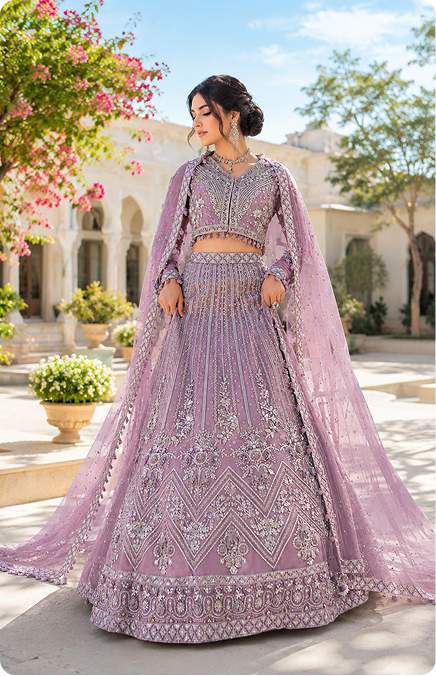 New Arrivals — Lavender Lehenga