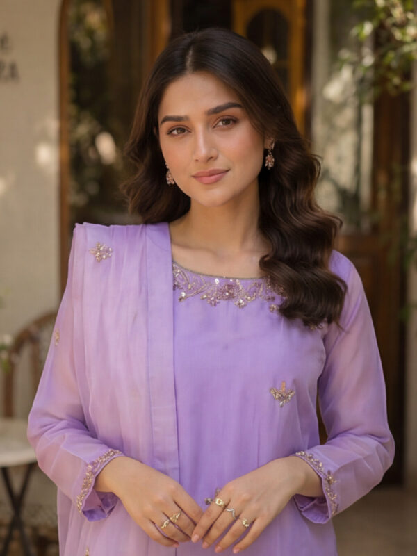 Iris - 3 Piece Pure Organza