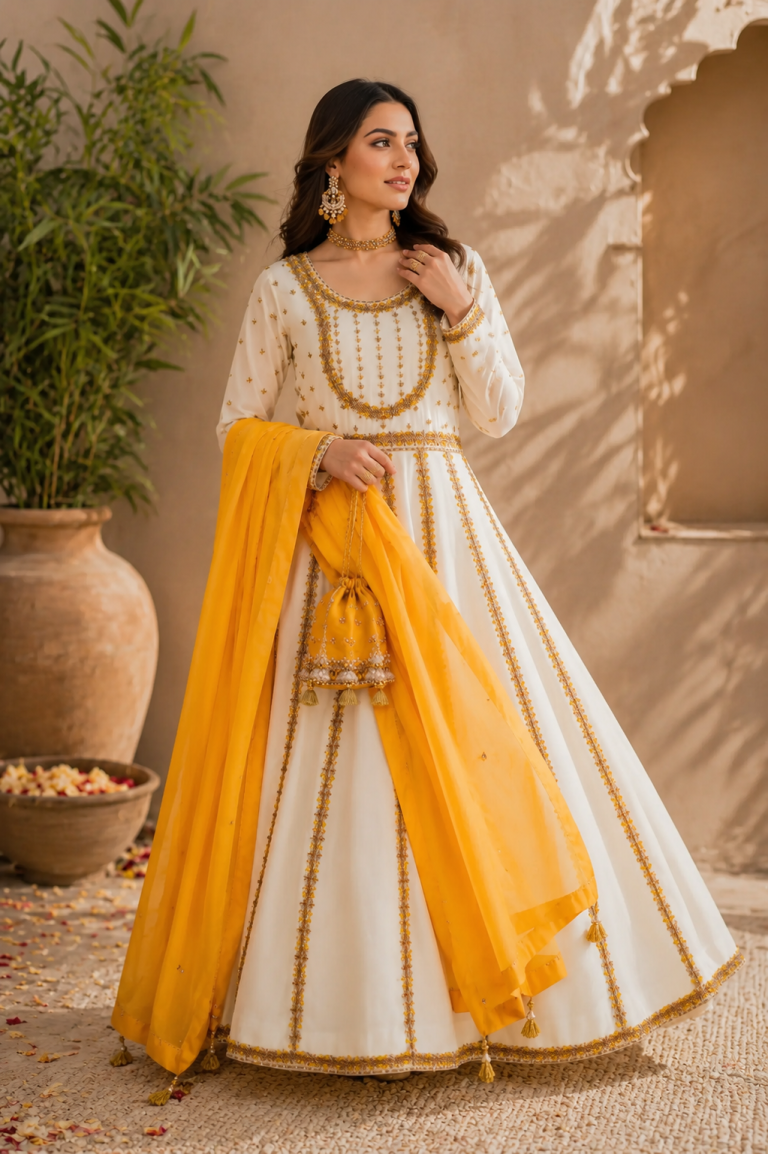 The Evolution of the Kalidaar: From Mughal Court Majesty to Contemporary Runways